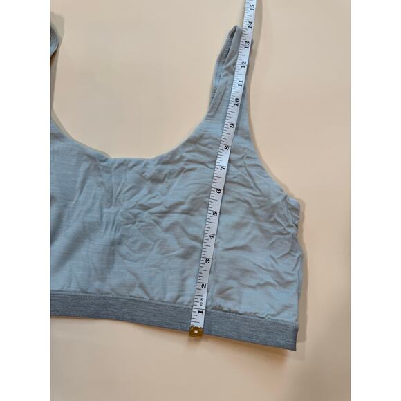 New in Box Allbirds Trino Bralette in Color Peppercorn Size XL - Picture 7 of 10